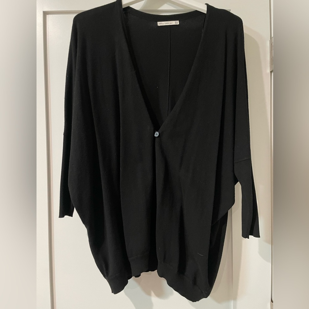 Zara Medium Knit open Front Cardigan
